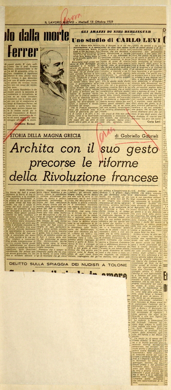 Gabrieli Gabriello (1959), Archita con il suo gesto precorse le riforme della rivoluzione francese.jpeg