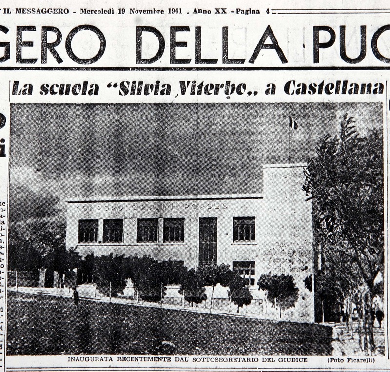 (1941) La scuola Silvia Viterbo a Castellana.jpg