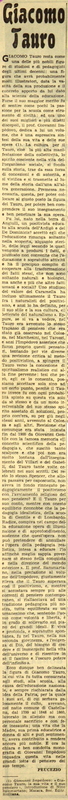 P (1957), Giacomo Tauro (La GdM, 19 marzo 1957, p. 3).JPG