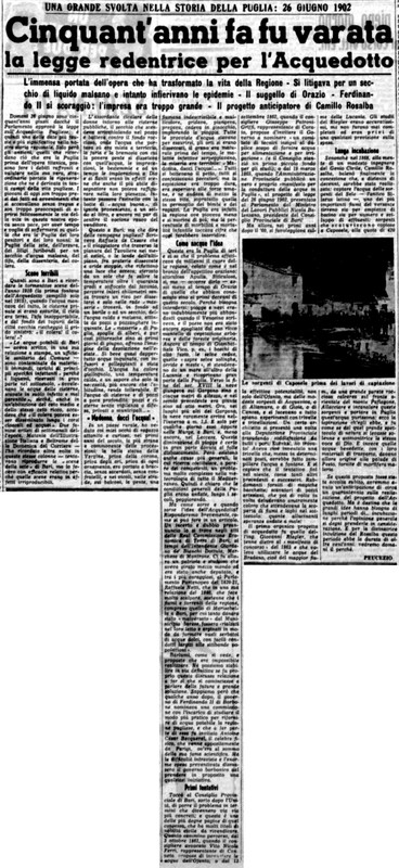 Viterbo Michele (1952) Cinquant'anni fa fu varata la legge redentrice per l'Acquedotto (La Gazzetta del Mezzogiorno, 25 giugno 1952, p. 3).jpg