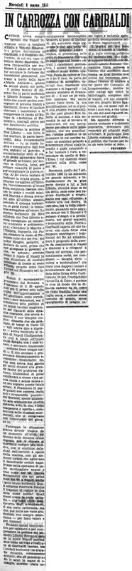 VM(1961) In carrozza con Garibaldi (La Gazzetta del Mezzogiorno, 8 marzo 1961, p. 3).jpg