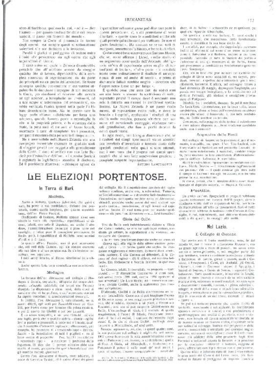 VM(1913), Le elezioni portentose, In Terra di Bari (Humanitas, A. 3,  n. 26, 29 giugno 1913, p. 173).pdf