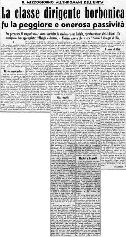 Viterbo Michele (1953) La classe dirigente borbonica fu la peggiore e onerosa passività (La Gazzetta del Mezzogiorno, 15 settembre 1953, p. 3).jpg