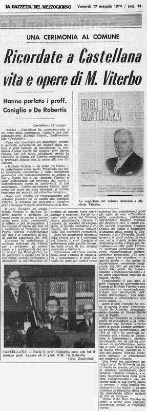 (1974) Ricordate a Castellana vita e opere di M. Viterbo.jpg