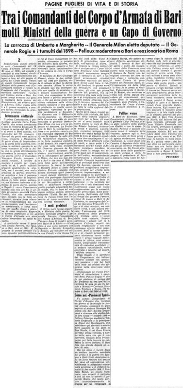 VM(1956) Tra i comandanti del Corpo d'armata di Bari molti ministri della guerra e un capo di Governo 2 (La Gazzetta del Mezzogiorno, 14 novembre 1956, p. 3).jpg