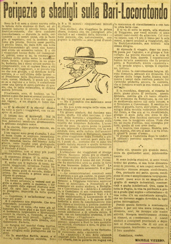 MV (1914) Peripezie e sbadigli sulla Bari-Locorotondo (Giornale d'Italia - 19 aprile 1914 - p. 3).JPG