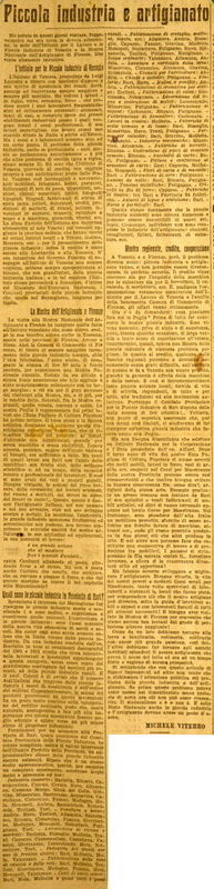 MV (1926), Piccola industria e artigianato, La Gazzetta di Puglia, 7 luglio 1926, p. 2.JPG
