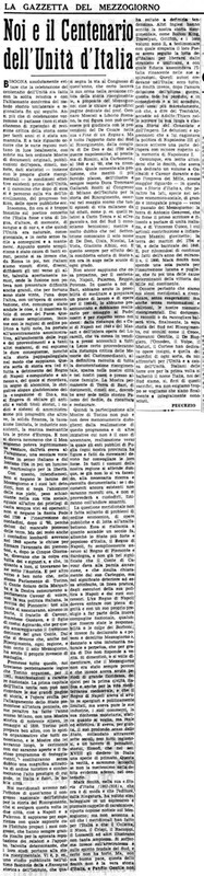 VM(1960) Noi e il Centenario dell'Unità d'Italia (La Gazzetta del Mezzogiorno, 30 gennaio 1960, p. 3).jpg