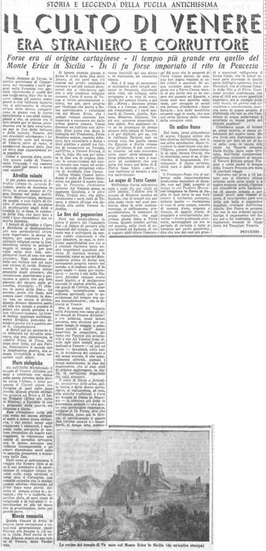Viterbo Michele (1951) Il culto di Venere era straniero e corruttore (La Gazzetta del Mezzogiorno, 28 agosto 1951, p. 3).jpg