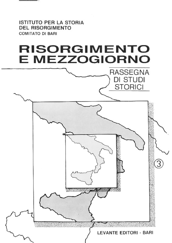 Matteo Fantasia (1991), L 8. convegno regionale 1991 (Risorgimento e Mezzogiorno, a. 2., n. 1, gennaio 1991, p. 5-7).pdf