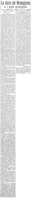 Viterbo Michele (1951) La storia del Mezzogiorno e i testi classici (La Gazzetta del Mezzogiorno, 4 ottobre 1951, p. 3) [Vit-Barb].jpg
