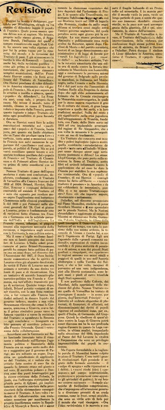 Michele Viterbo (1933) - Revisione (Il quotidiano eritreo - Asmara - 9 maggio 1933).jpg