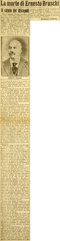 MV (1925), Il saluto dei discepoli (La morte di Ernesto Bruschi), La Gazzetta di Puglia, 5 marzo 1925, p. 4.JPG