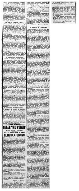 Vice (1908), Un comizio a Castellana (Corriere delle Puglie, 2 luglio 1908, p. 1-2) - In Piepoli.jpg