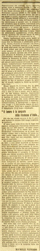 MV (1925), L'istruzione professionale nel Mezzogiorno e l'incremento della produzione, La Gazzetta di Puglia, 10 settembre 1925, p. 2.JPG