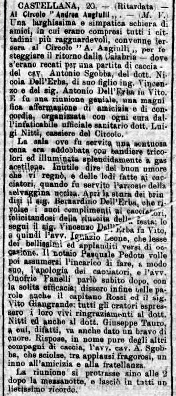 MV (1908), Al Circolo %22Andrea Angiulli%22 (Corriere delle Puglie, 25 gennaio 1908, p. 1).jpg