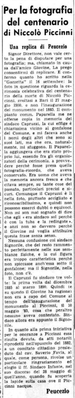 VM (1964), Per la fotografia del centenario di Niccolò Piccinni (La Gazzetta del Mezzogiorno, 8 novembre 1964, p. 4).jpg