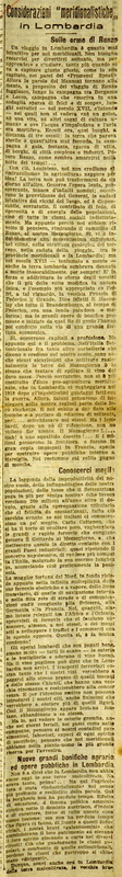 MV (1921), Considerazioni %22meridionalistiche%22 in Lombardia, Corriere delle Puglie, 23 novembre 1921, p. 1-2.JPG
