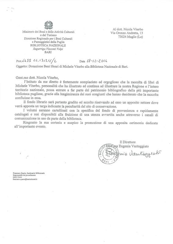 (2014) Lettera di Eugenia Vantaggiato a Nicola Viterbo.jpg