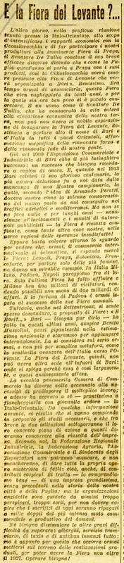 (1925), E la Fiera del Levante?…, La Gazzetta di Puglia, 26 luglio 1925, p. 4.JPG
