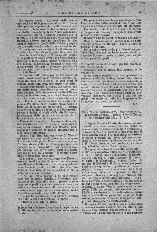 AC. (1920) Recensione all'opera Un problema nazionale, Il decentramento (I libri del giorno)_Pagina_2.jpg