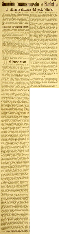 (1923) Sonnino commemorato a Barletta, GdIt, 16 marzo 1923, p. 4.JPG