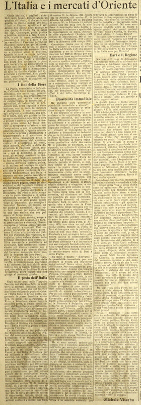 MV (1930), L'Italia e i mercati dell'Oriente, La GdM, 03 settembre 1930, p. 1.JPG