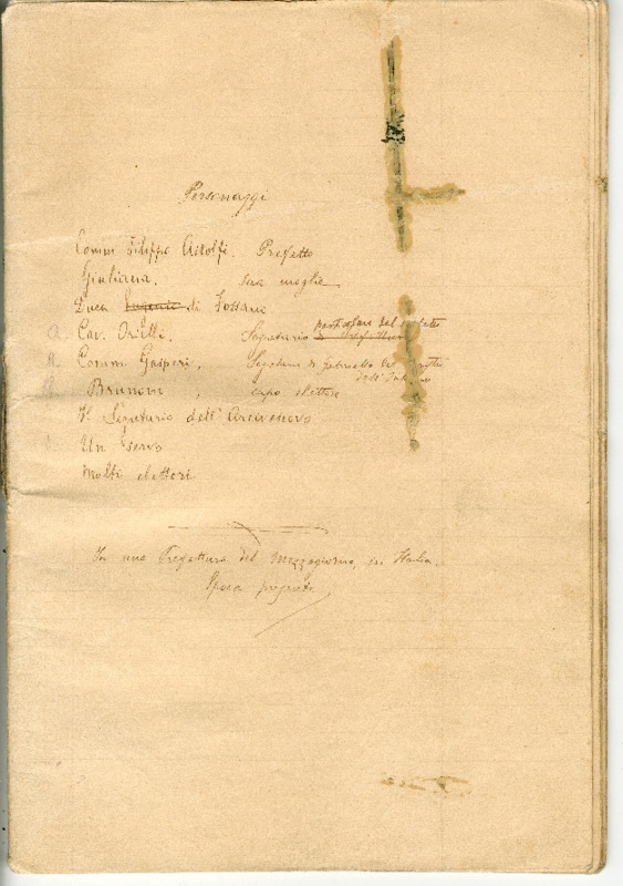 VM (1946), La moglie del prefetto (Revisione del manoscritto dell'operetta del 1909 - 5 novembre 1946).pdf