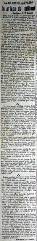MV (1919), In attesa dei milioni, Da un giorno all'altro (Giornale d'Italia, 3 febbraio 1919, p. 2).JPG