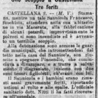 MV (1907), Uno scoppio a Castellana, tre feriti (Corriere delle Puglie, 4 ottobre 1907, p. 2).jpg