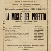 (1911) La moglie del Prefetto (Manifesto).jpg