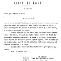 Attestato di servizio rilasciato dal Comune di Bari per la carica di Potdestà (aprile 1935 - aprile 1943) (br).pdf