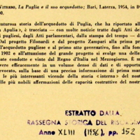 M. P. (1956), La Puglia e il suo acquedotto (recensione).JPG