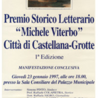 Premio storico letterario, Evento conclusivo (1a ed).jpg