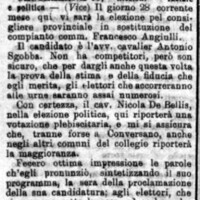 Vice (1908), Elezioni [per il consigliere] provinciale e politica (Corriere delle Puglie, 12 giugno 1908, p. 2).jpg