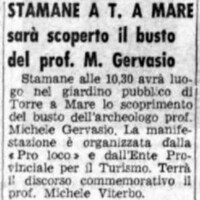 (1963), Stamane a T. a Mare sarà scoperto il busto del prof. M. Gervasio (La Gazzetta del Mezzogiorno, 13 ottobre 1963, p. 4).jpg