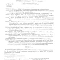 (2013) Autorizzazione di incameramento Fondo archivistico 'Michele Viterbo'.jpg