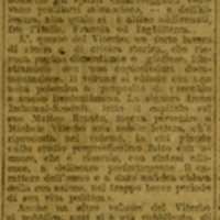Sir. (1916), Due nuovi volumi di M. Viterbo.JPG