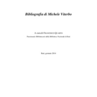 Bibliografia Michele Viterbo 27gen2014.pdf