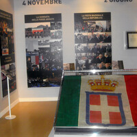Particolare del percorso esposiitivo presso le sale del Vittoriano (Roma 2011).jpg