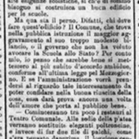 MV (1906), La necessità di un edificio scolastico - I restauri del teatro (Corriere delle Puglie, 15 novembre 1906, p. 2).jpg