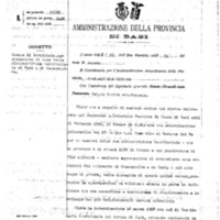 Provincia di Bari (1928) Provvedimento dell'Amministrazione della Provincia di Bari a favore del Comune di Sammichele di Bari (31 agosto 1928).pdf