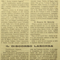 (1917) La solenne inaugurazione al Margherita (La mostra artistica pugliese, numero unico del marzo 1917, p. 1-2).JPG