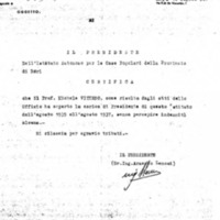 Attestato di servizio rilasciato dallIstituto Autonomo Case Popolari della provincia di Bari per la carica di Presidente (agosto 1935 - agosto 1937) (br).pdf