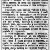 MV? (1909), Furto (Corriere delle Puglie, 3 febbraio 1909, p. 2).jpg