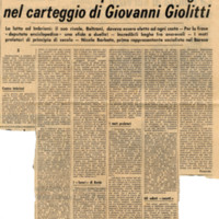 Peucezio (1963) - Parlamentari e prefetti di Puglia nel carteggio di Giovanni Giolitti (La Gazzetta del Mezzogiorno - 11 maggio 1963, p. 3).jpg