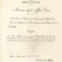 (1930) Alta onorificenza dell'Ordine di Skanderberg del Governo albanese.jpg