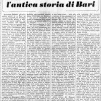 VM (1963), Il triestino che amò l'antica storia di Bari, Ricordo di Francesco Babudri (La Gazzetta del Mezzogiorno, 4 settembre 1963, p. 3).jpg
