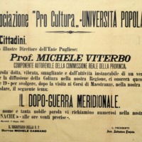 (1925) Manifesto della conferenza Il dopo-guerra meridionale.jpg