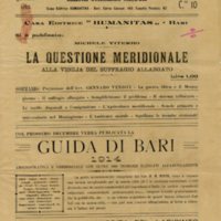 (1913) La questione meridionale alla vigilia del suffragio universale (Humanitas 1913 - Notizia pubblicitaria).jpg